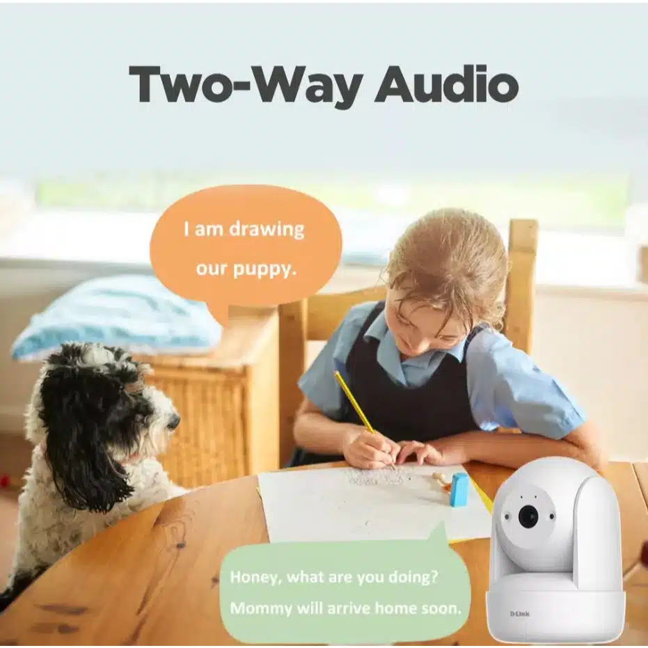 D-Link DCS-6501LH กล้อง Wi-Fi 2K หมุน 355° - Image 4