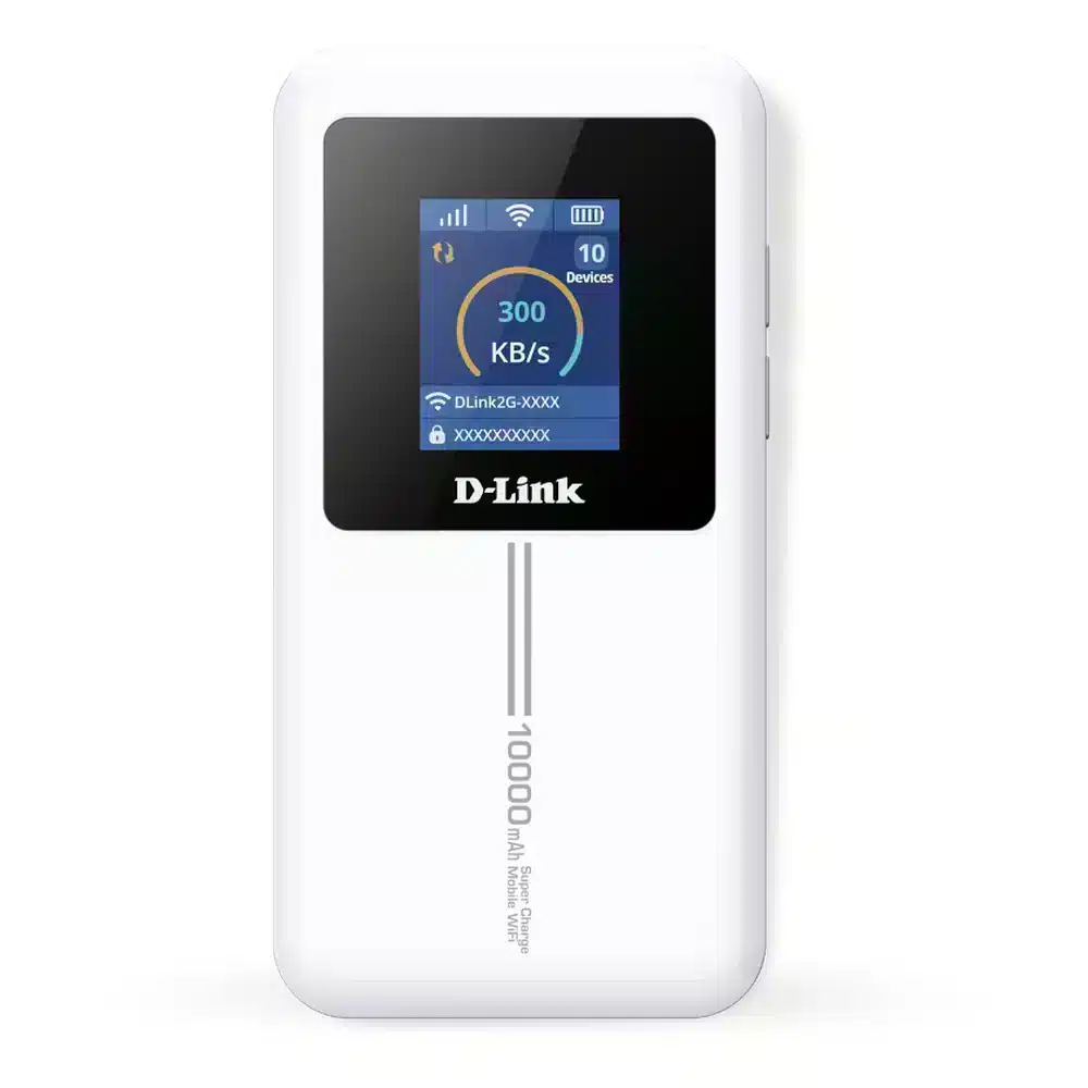 D-Link DWR-940M Pocket WiFi 4G LTE Wi-Fi 6 แบตเตอรี่ 10,000mAh
